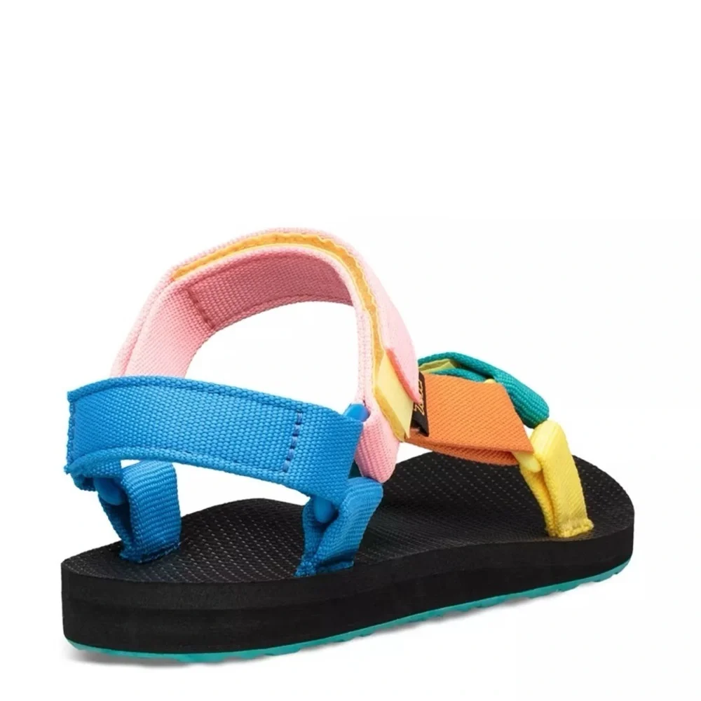 NWT Teva Original Universal Sandal SOLD OUT Multicolor Color Block - Picture 5 of 11